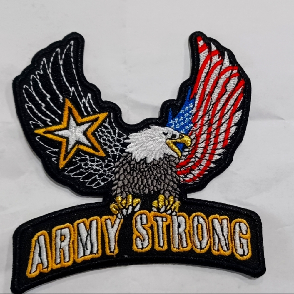 Army iron patch